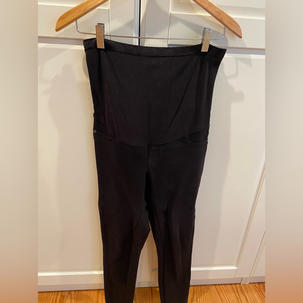 Black Maternity Thick Leggings Size XS